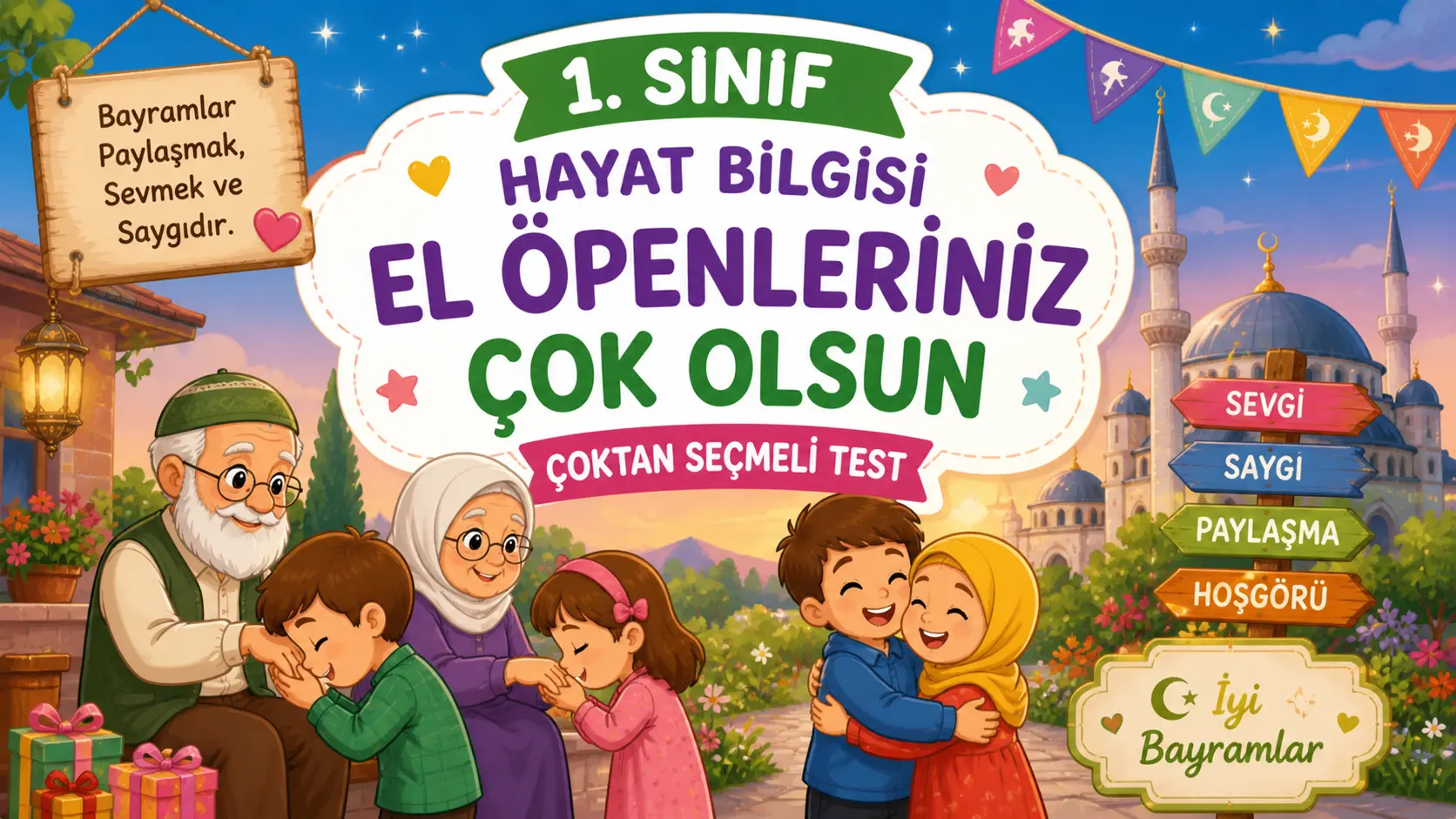 dini bayramlarımız etkinlik testi