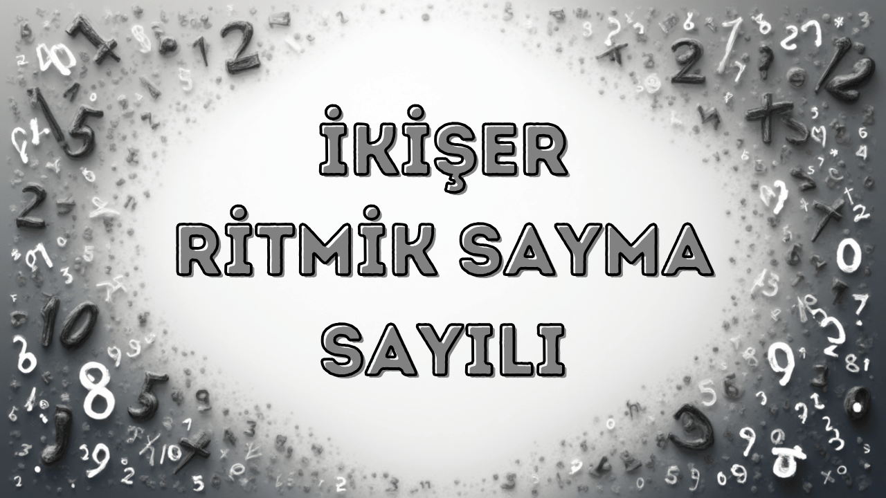 sayılı ikişer ritmik sayma önizlemesi