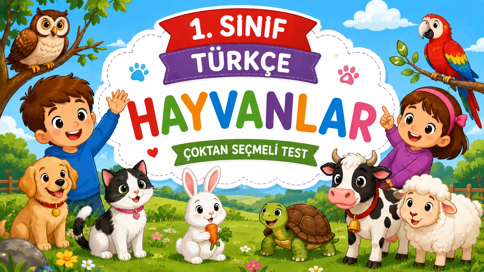 Hayvanlar testi önizlemesi