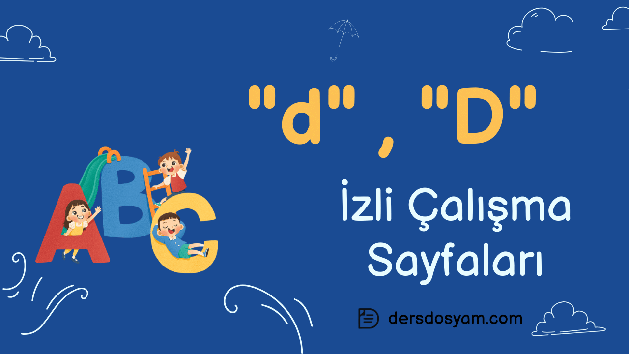 d sesi yazma çalışma sayfası önizlemesi