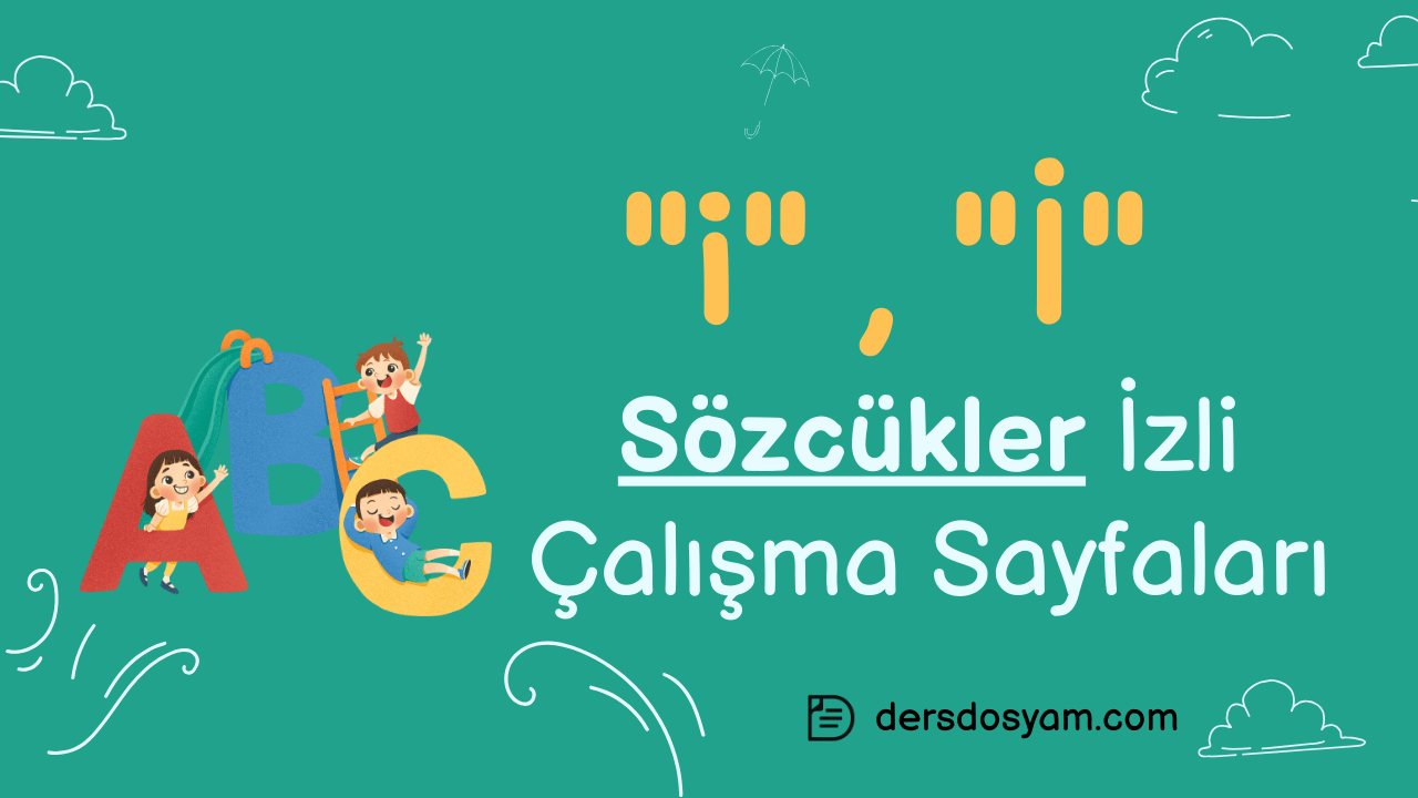 i sesi sözcükler çalışma sayfası önizlemesi