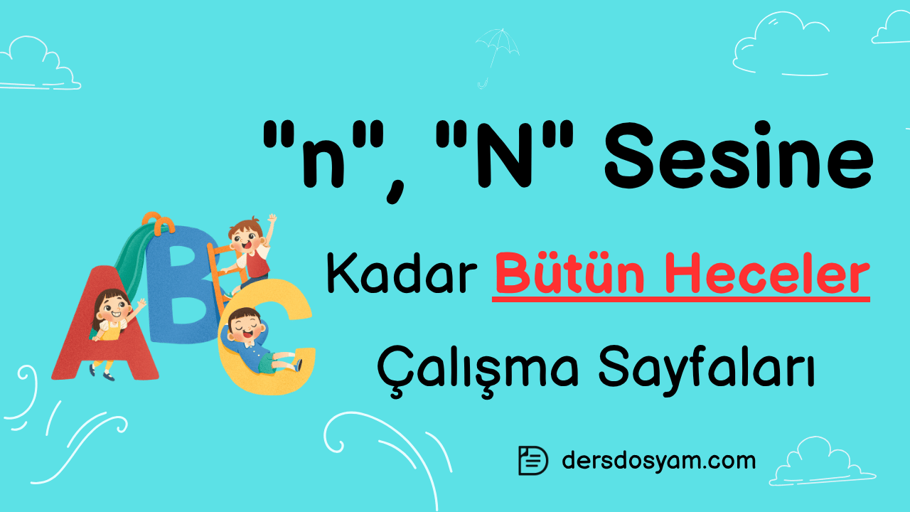 n, N Sesine Kadar Heceler Etkinliği