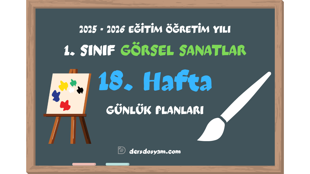 Görsel Sanatlar Günlük Plan
