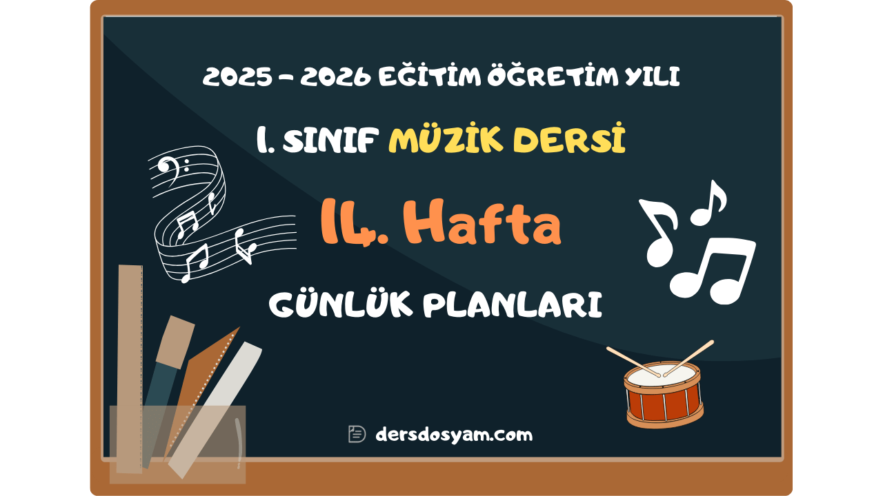 Müzik Dersi Günlük Plan