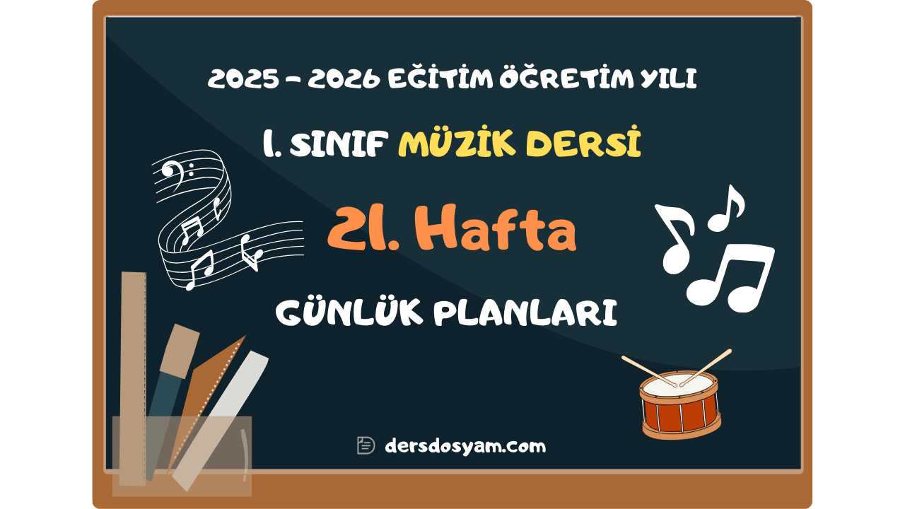 Müzik Dersi Günlük Plan