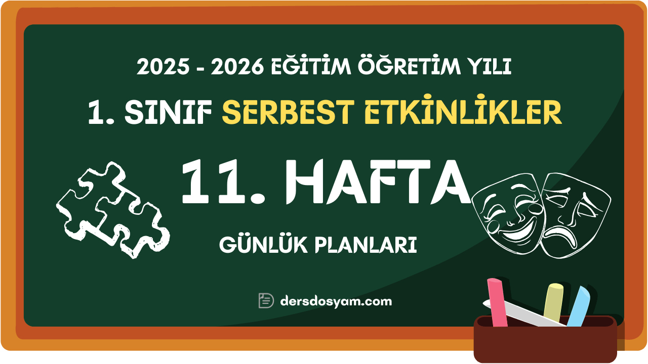 Serbest Etkinlikler Günlük Plan