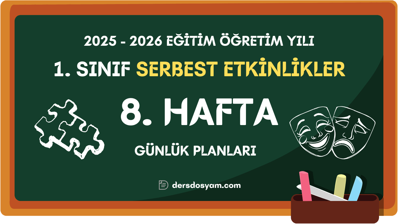 Serbest Etkinlikler Günlük Plan