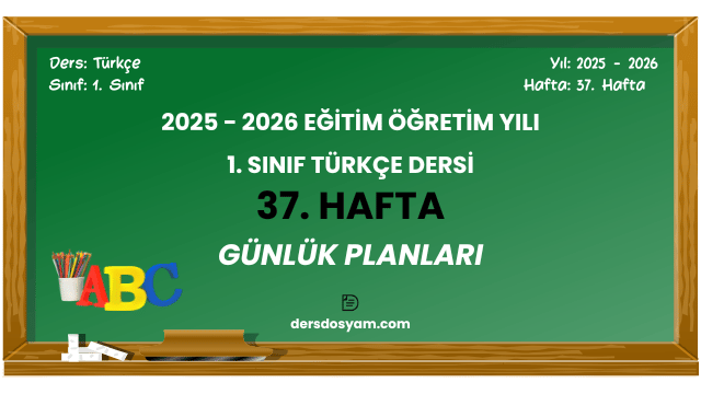 Türkçe Günlük Plan