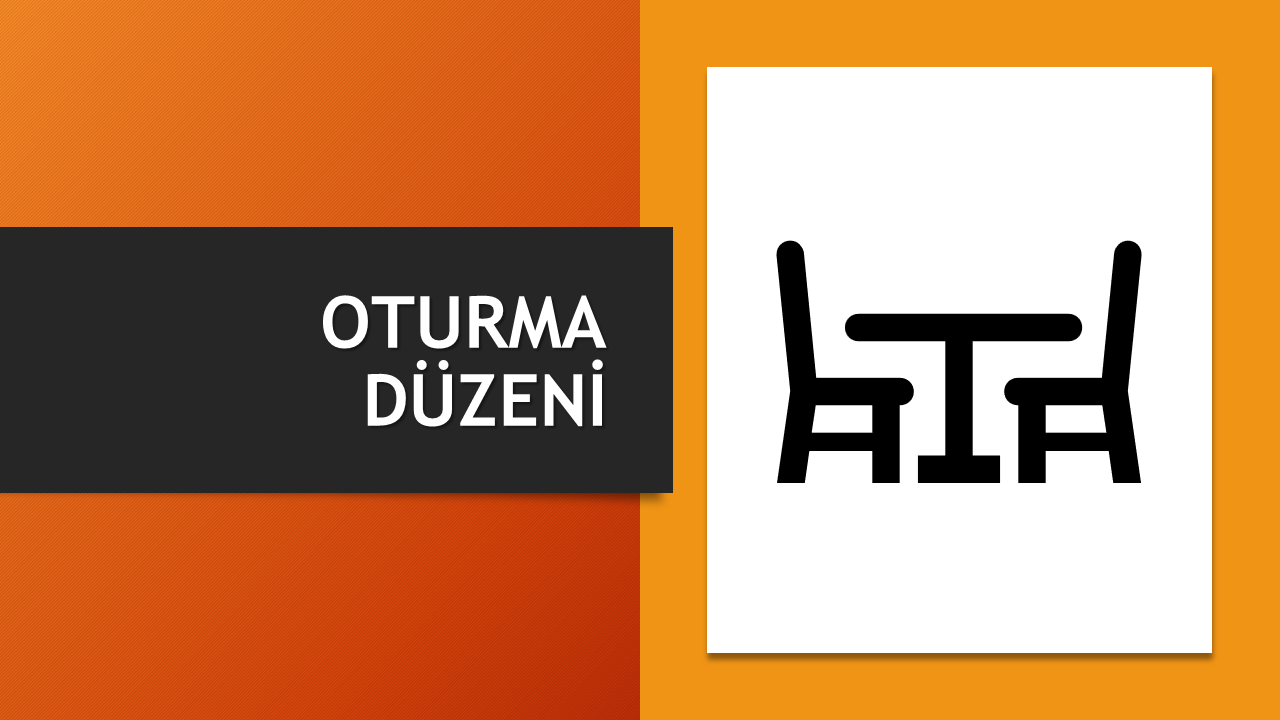 Oturma Planı