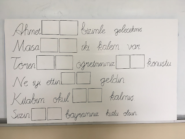 Bağla Yapıştır Materyali - Boş Pano