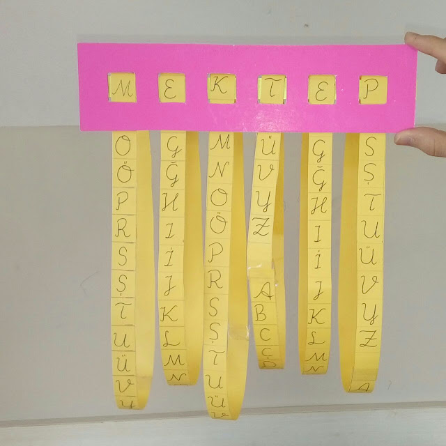 Kelime Şeridi Materyali