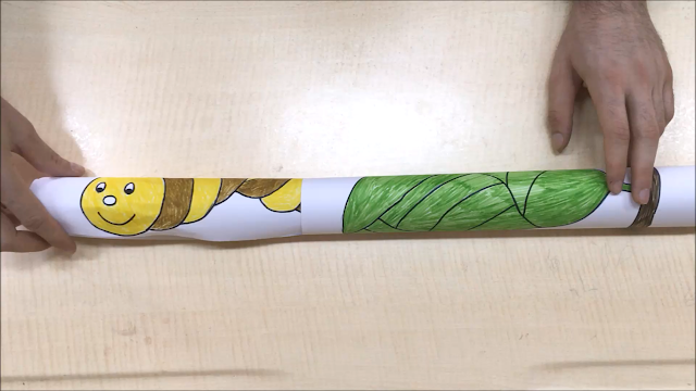 Sihirli Tırtıl Materyali