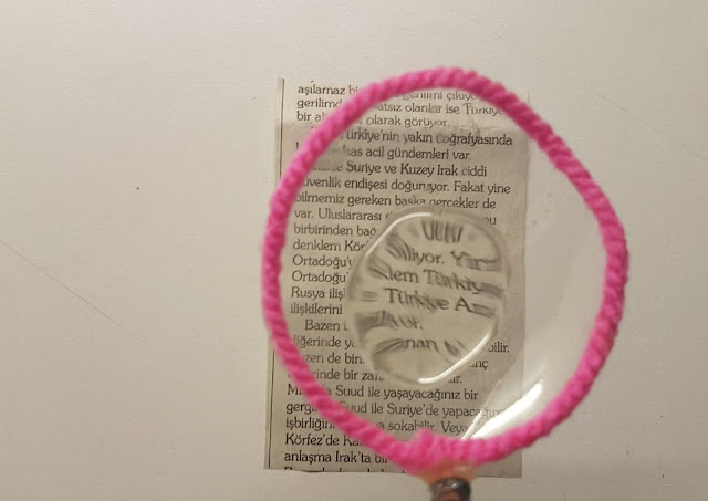 Suyu Dök Büyüsün Materyali